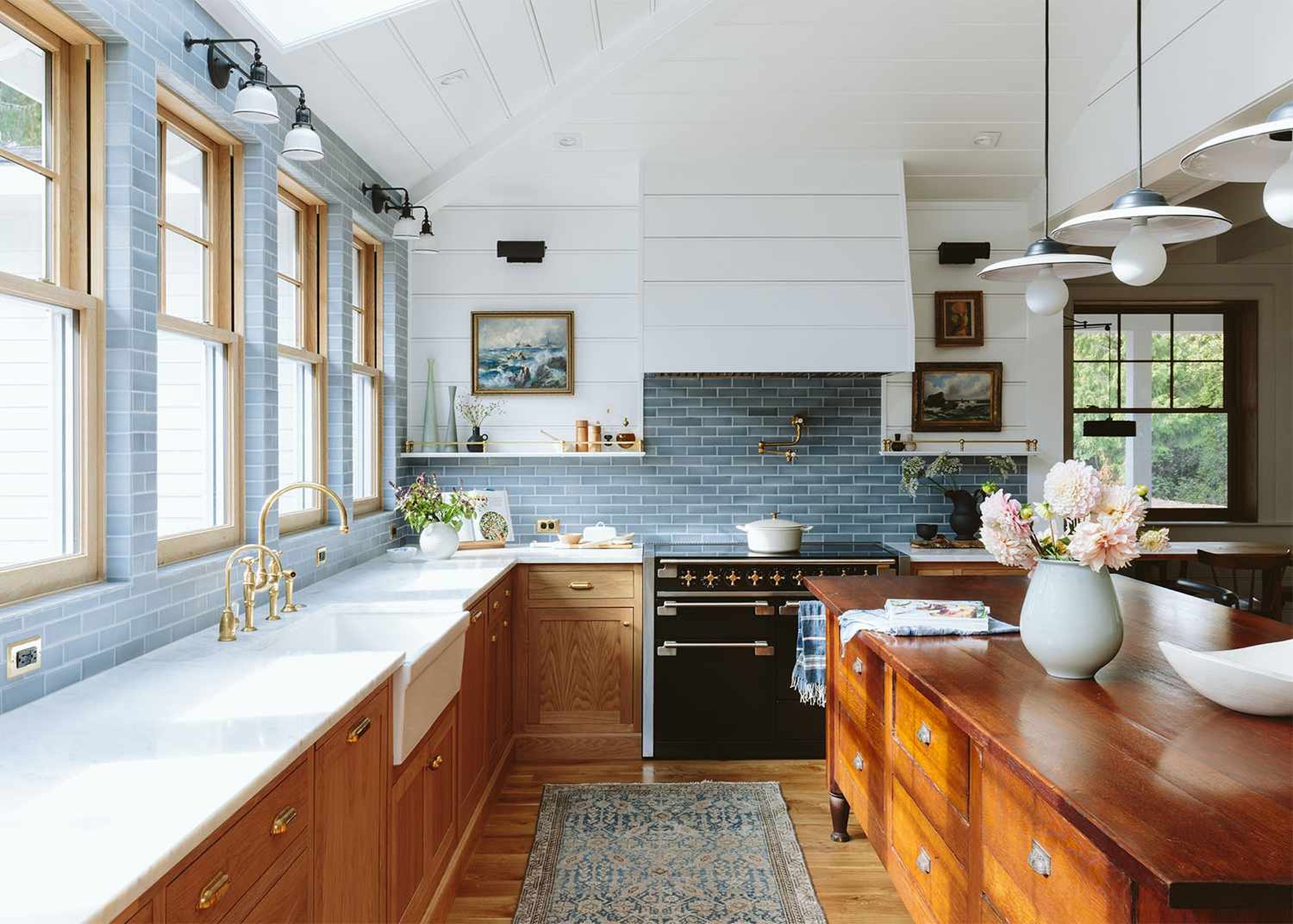 cozy kitchen area